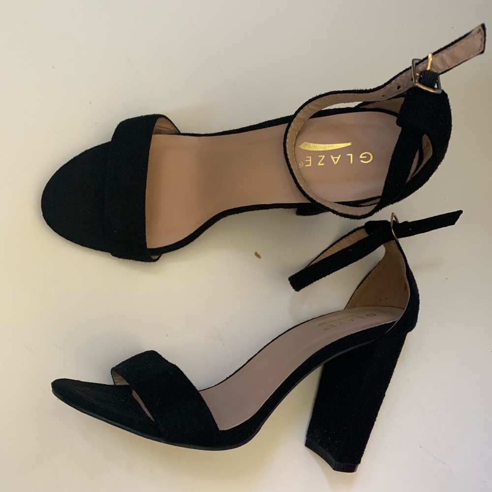 Black high heels